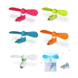 Portable Mini USB Fan For Samsung Cellphone Plug & Play 