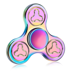 Lotus Aluminum Fidget Spinners Fingertip Gyro Toys