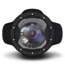 fisheye lens dome for canon nikon underwater housing