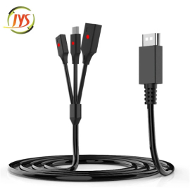 JYS-NS190 3 In 1 1.8M Charging Cable For Nintendo Switch Joypad Data Cable Type C Charger