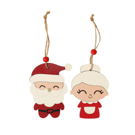 spheres miniature wooden pendants christmas tree hanging ornament