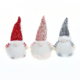 bling lighted gnomes ornament christmas decoration