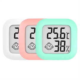 indoor mini LCD digital temperaturer hygrometer sensor humidity detector