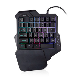 mocute g30 with led backlight 35 keys left hand game keyboard