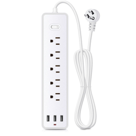 8 in 1 usb power strip 5 ac outlets 3 usb ports