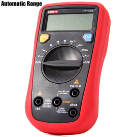 UNI-T UT136A Handheld LCD Digital Multimeter AC and DC Current / Voltage Tester Automatic Range