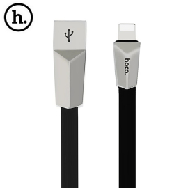 HOCO X4 1.2M Zinc Alloy 8 Pin Data Fast Charging Cord 