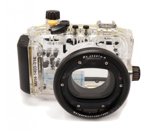 40M Meikon Canon PowerShot S120 Underwater Housing Waterproof Case