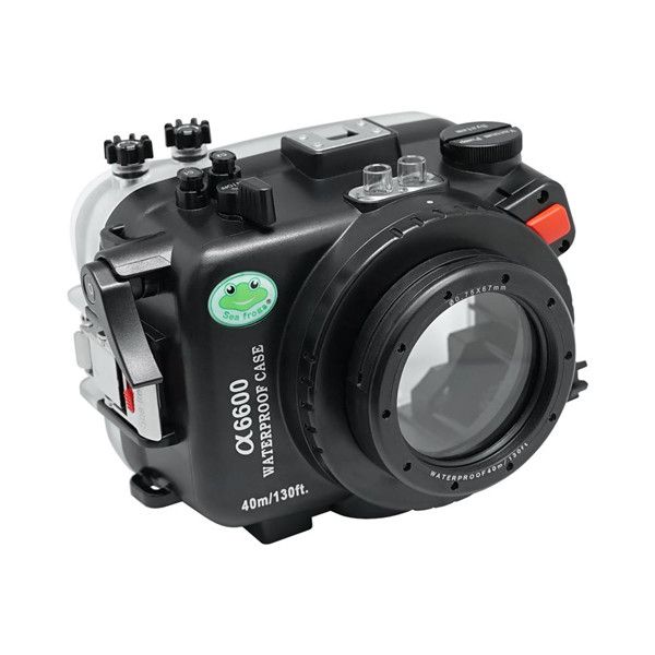 40m Meikon Sony A6600 Underwater Housing Waterproof Case