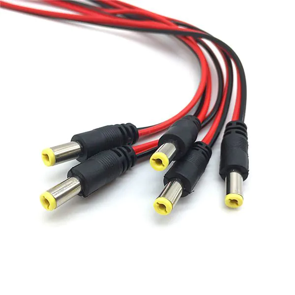 12V 2.1mm Connector Male to Male Power Cables