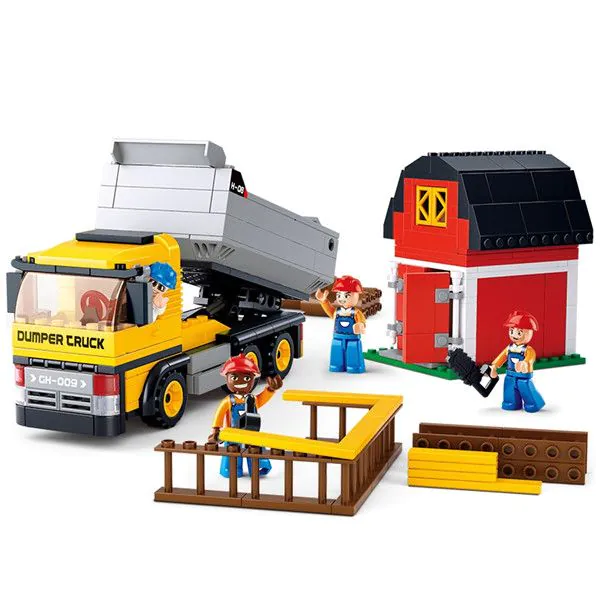 Lego sluban town online construction