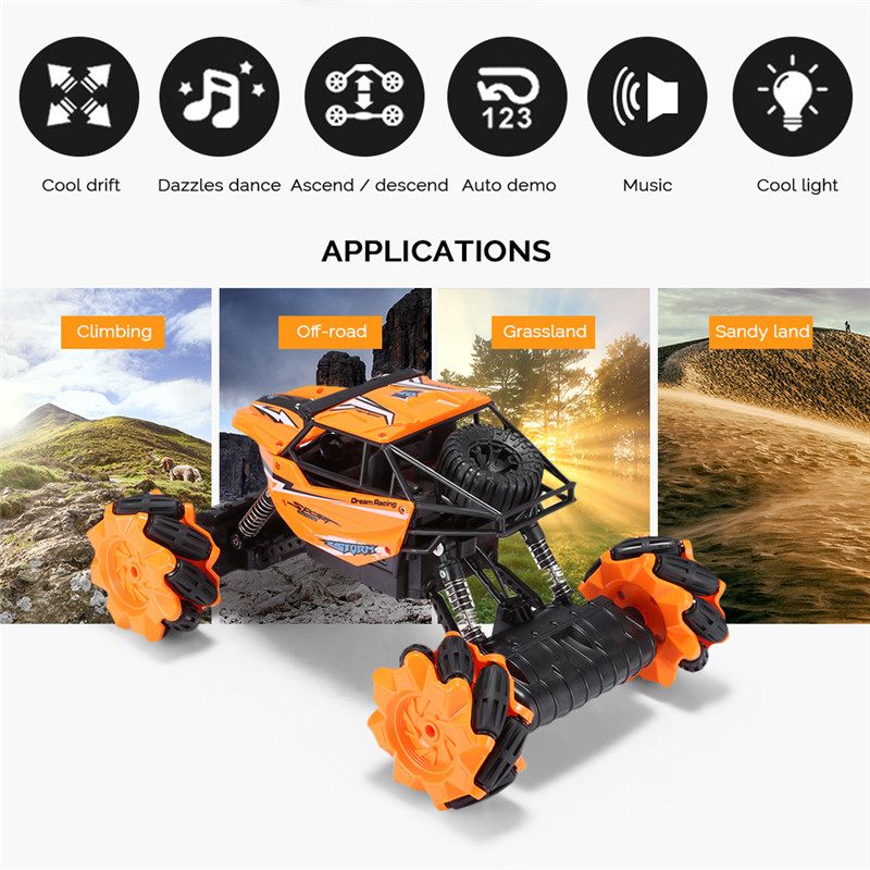 Wireless Remote Control Car Four-wheel Drive Off-road Climbing Vehicle