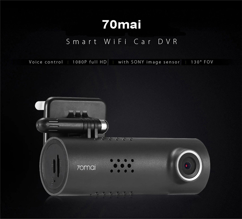 70mai dash cam wiFi 1080P wide angle car DVR