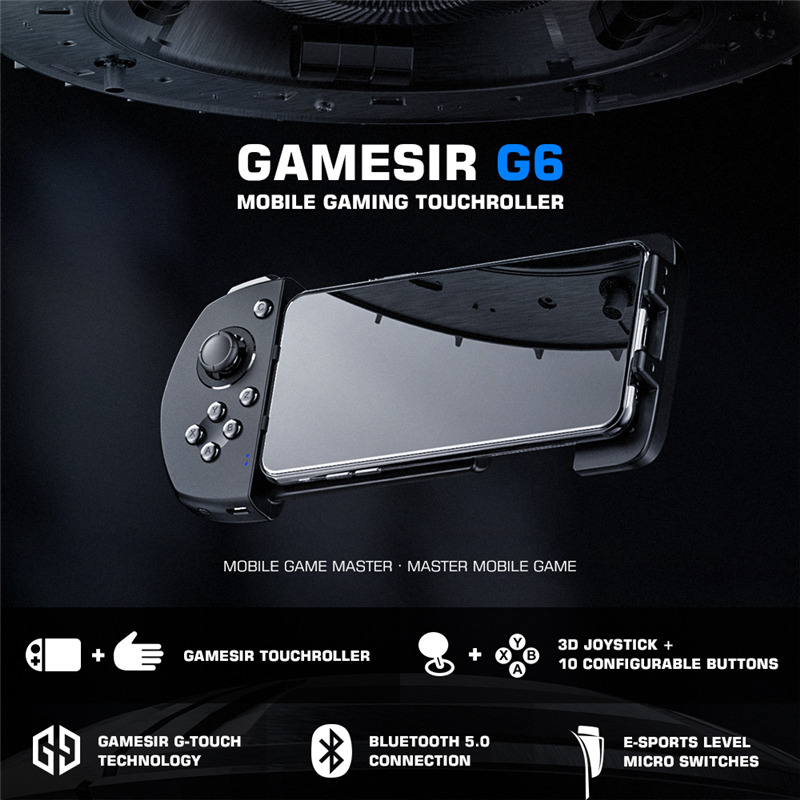 gameSir G6 bluetooth mobile gamepad