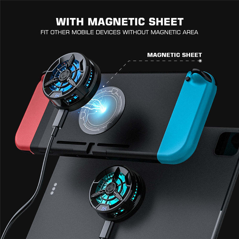 gamesir F9 magnetic mini cooling fan phone radiator