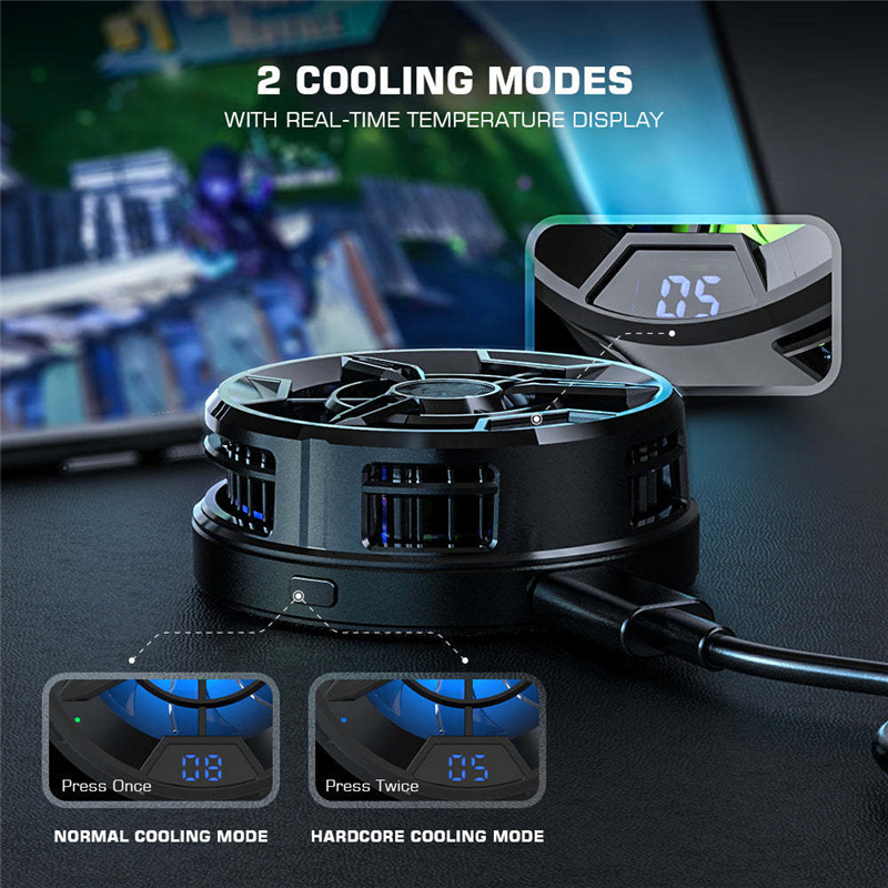 gamesir F9 magnetic mini cooling fan phone radiator