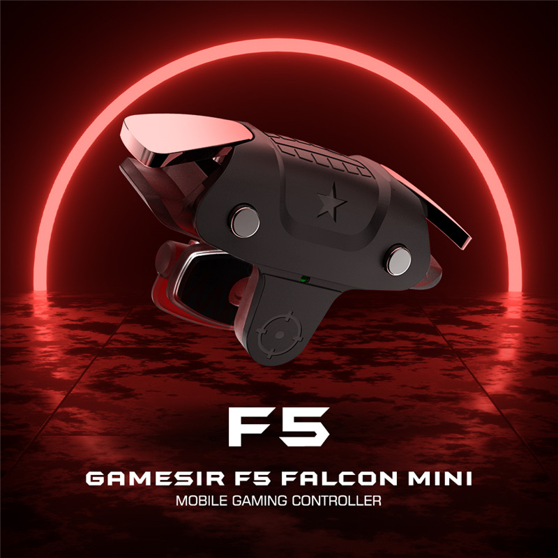 gamesir f5 falcon mini trigger mobile gamepad pubg button