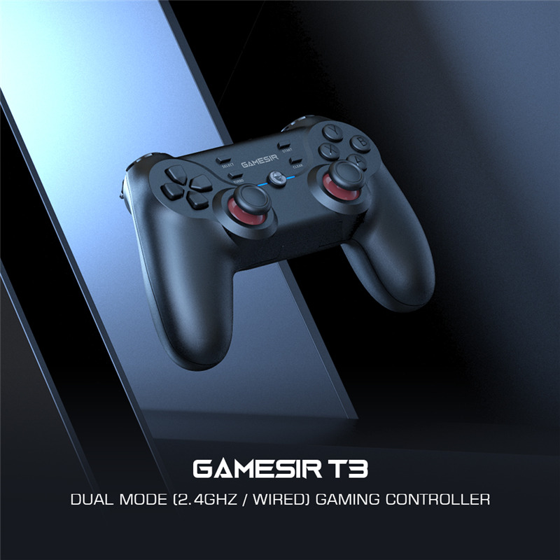 gamesir t3 wireless gamepad game controller pc joystick