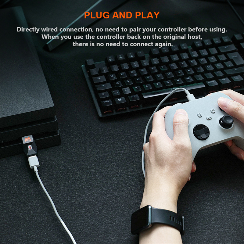 r90 usb receiver wireless adapter for PS4 PS5 Xbox switch controller