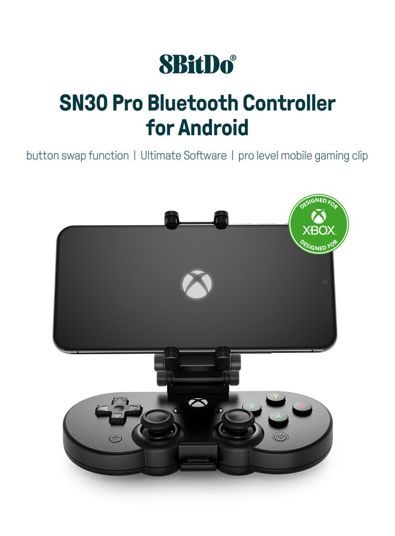 8BitDo sn30 pro wireless gamepad game controller for xbox