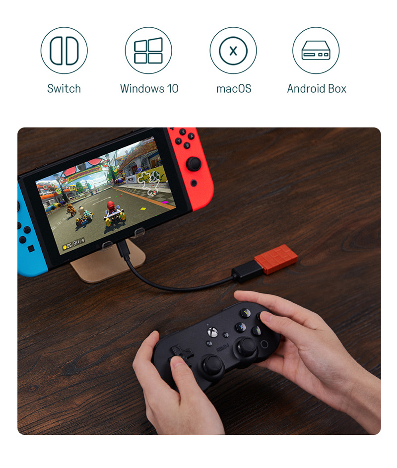 8BitDo sn30 pro wireless gamepad game controller for xbox