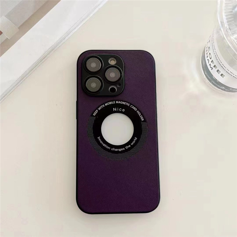 leather case soft cover for iPhone 14 pro plus max