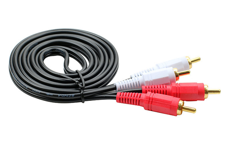 stereo Hi-Fi double RCA male to male audio cable