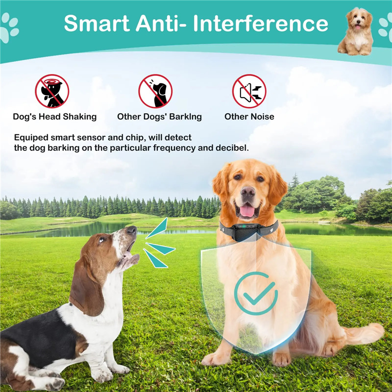 smart electric dog training stop bark collar