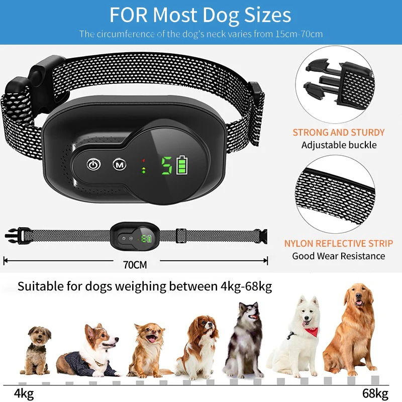 electric automatic stop barking dog collar