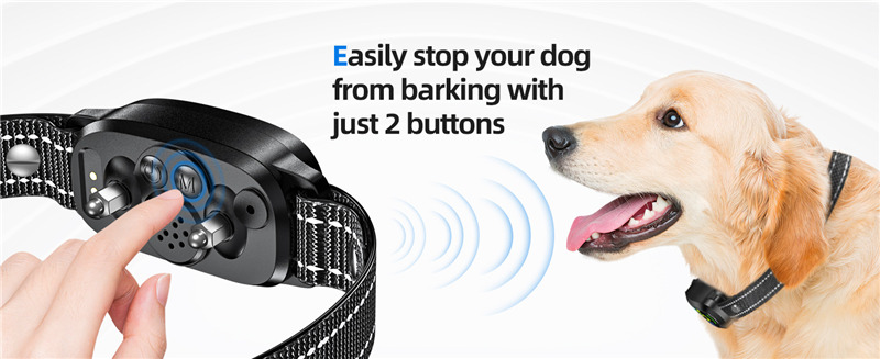 electric stop bark dog collar