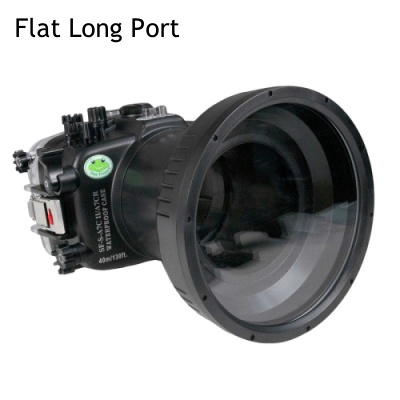 Seafrogs Sony a7cii a7cr underwater housing long flat port