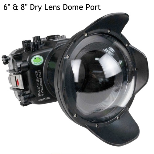 Seafrogs Sony a7cii a7cr underwater housing dry lens dome port