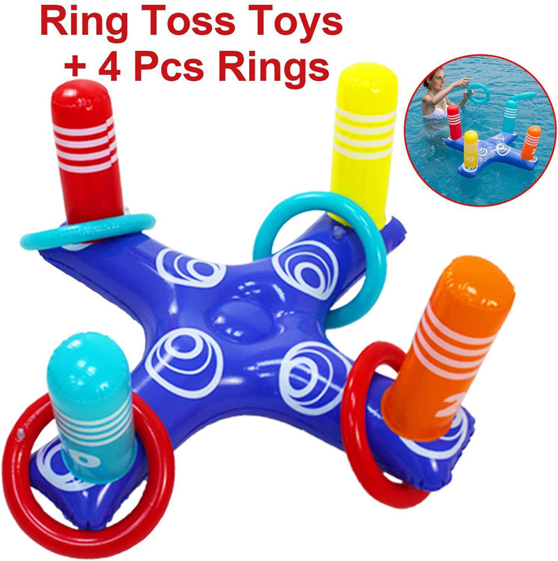 inflatable ring throwing ferrule game set