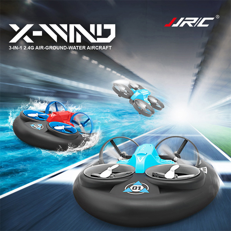 JJRC H101 rc drone 3 in 1 waterproof aircraft boat toy