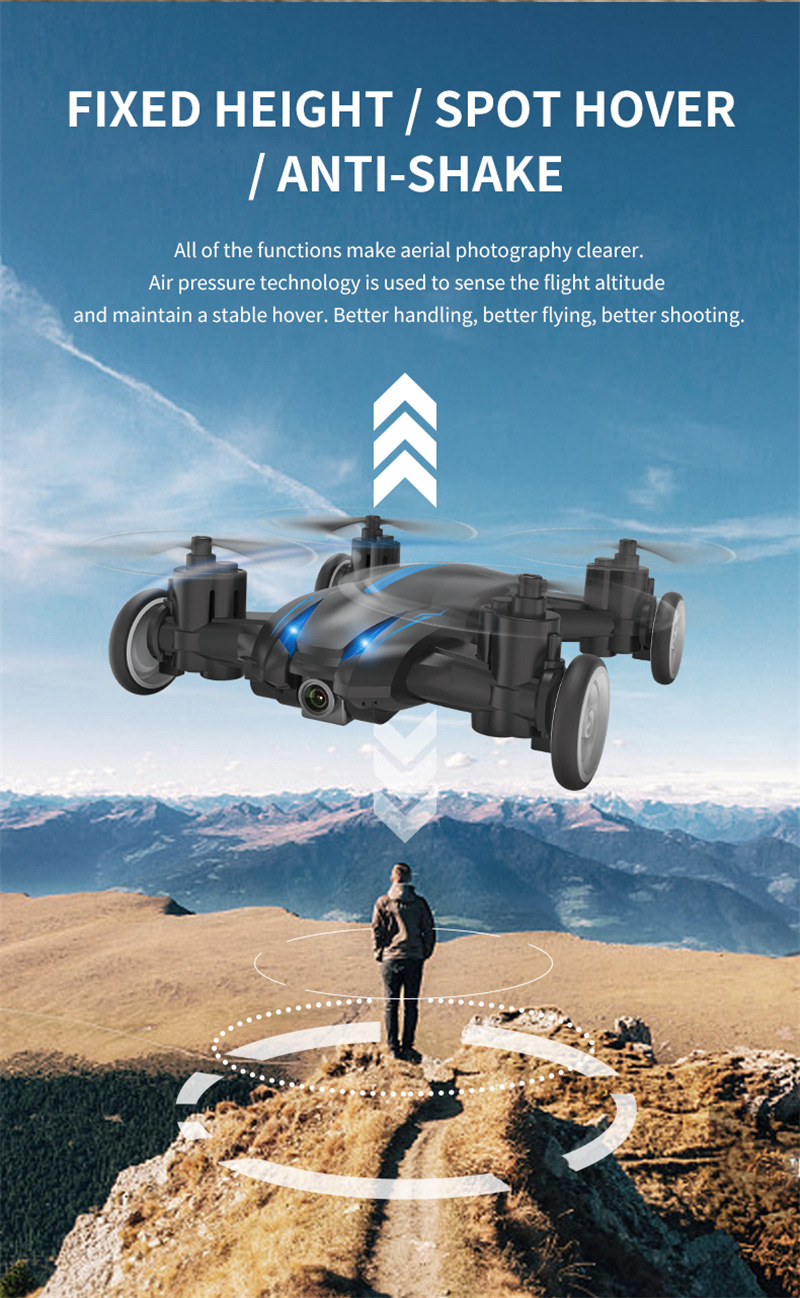 JJRC H103w land air 4k camera rc aircraft vehicle toy