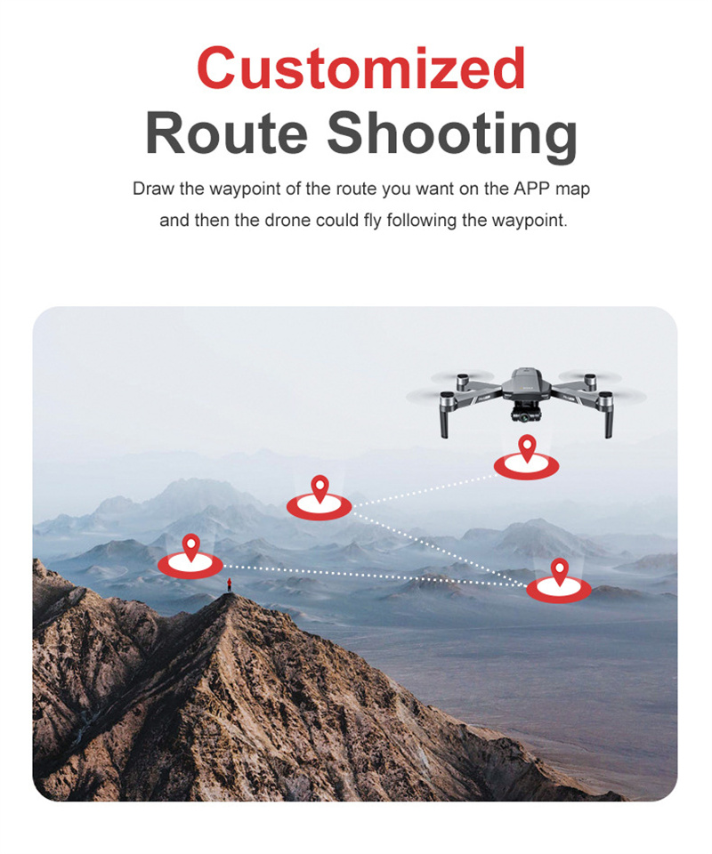 JJRC X19 rc drone hd 4k dual cam 2-axis gimbal 5g wifi gps brushless quadcopter