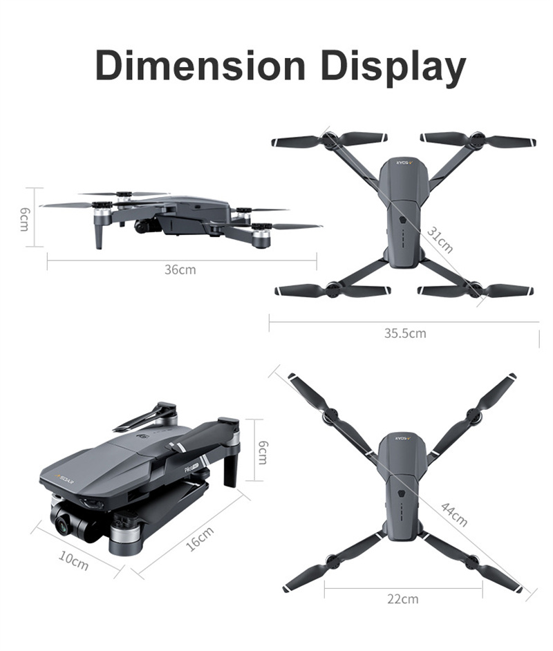 JJRC X19 rc drone hd 4k dual cam 2-axis gimbal 5g wifi gps brushless quadcopter