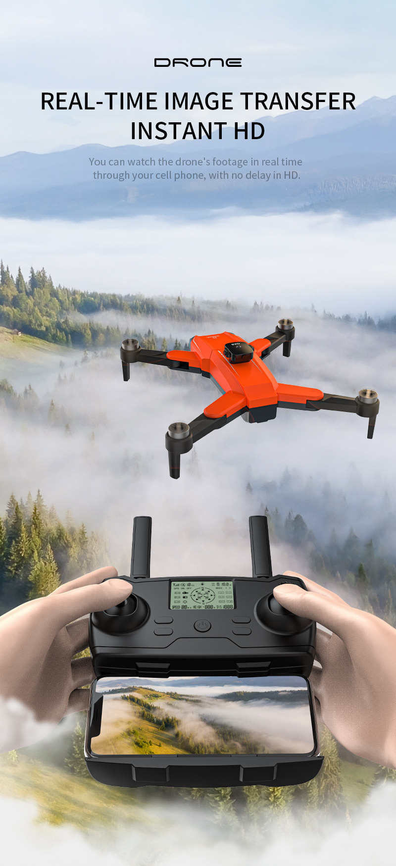 JJRC X33 RC 4K cam wifi gps brushless foldable quadcopter