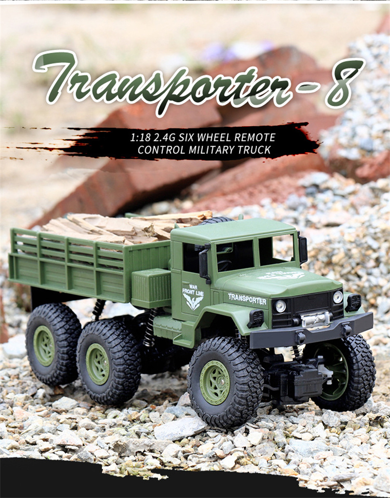 JJRC Q68 Q69 RC military truck toy