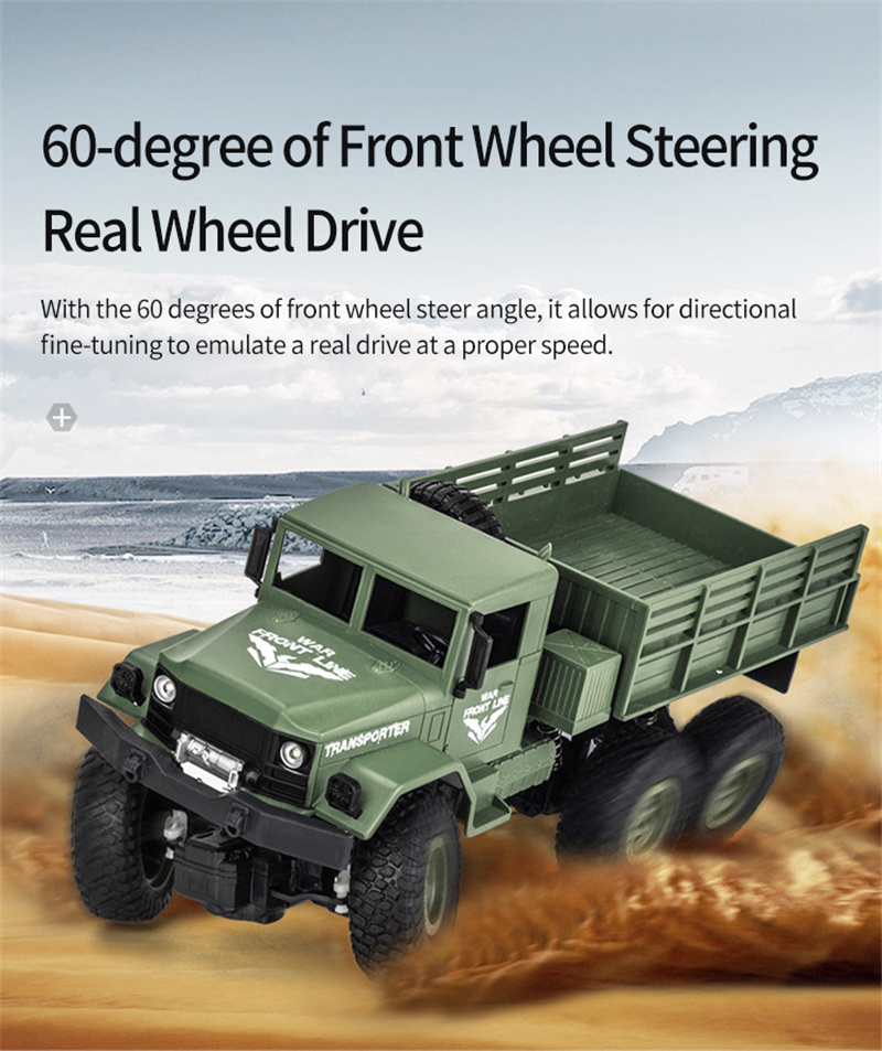 JJRC Q68 Q69 RC military truck toy