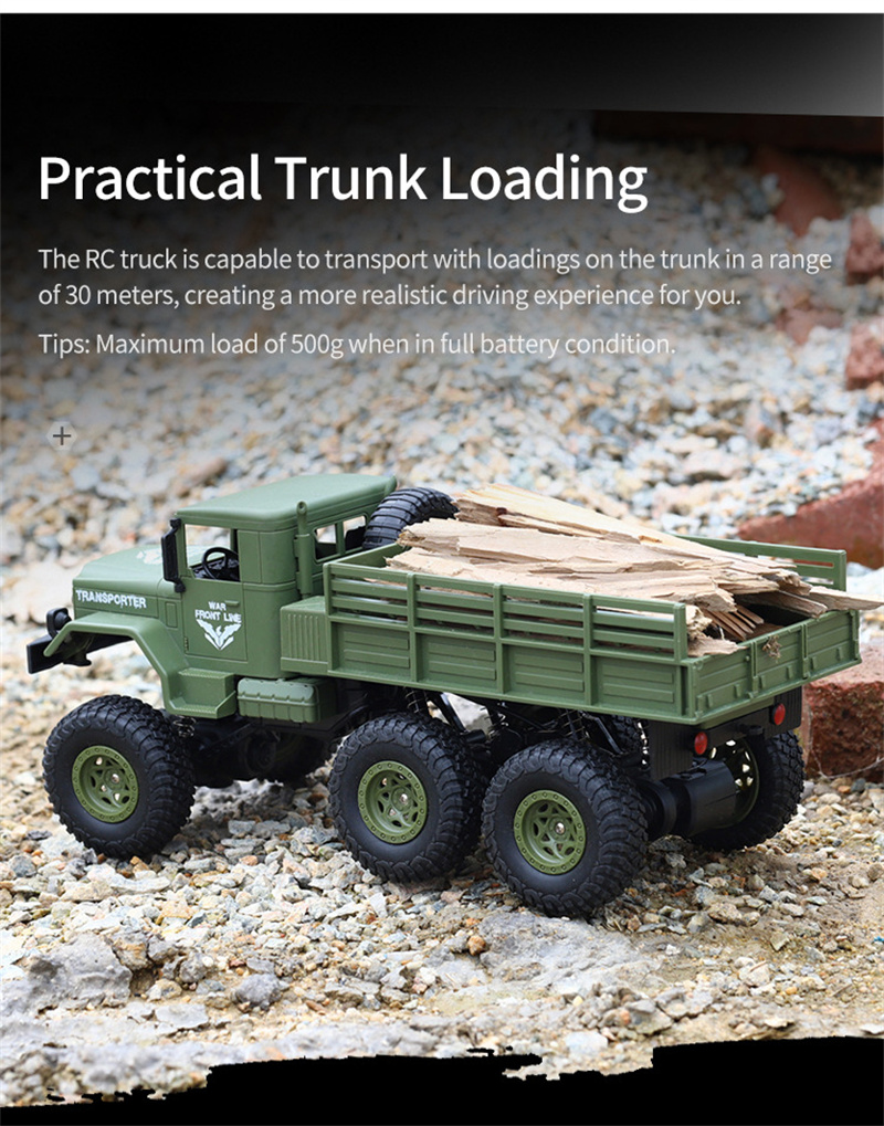 JJRC Q68 Q69 RC military truck toy