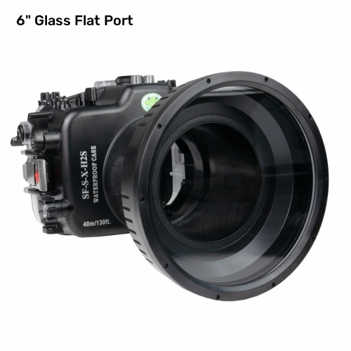 fujifilm X-H2 X-H2S underwater housing long flat port