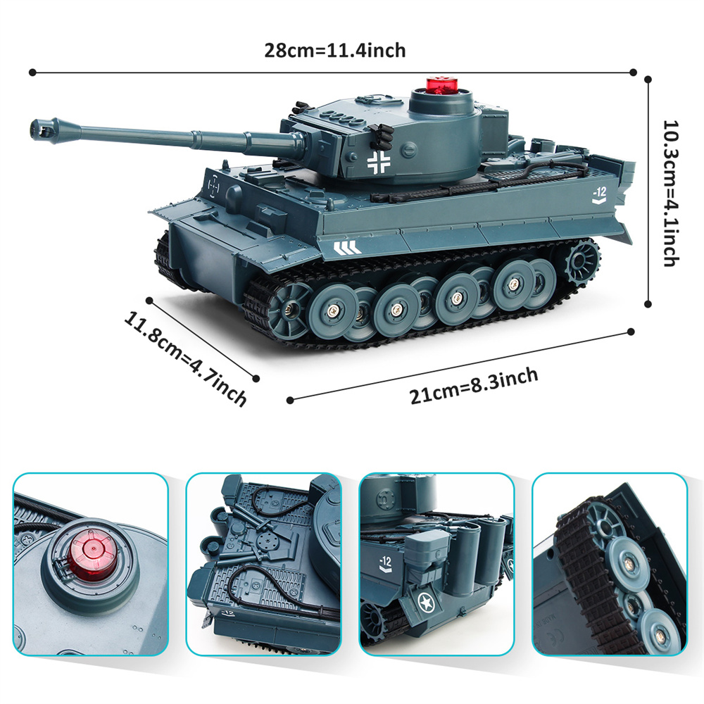 JJRC Q85 rc tank 1:30 scale 2.4GHz rechargeable vehicle