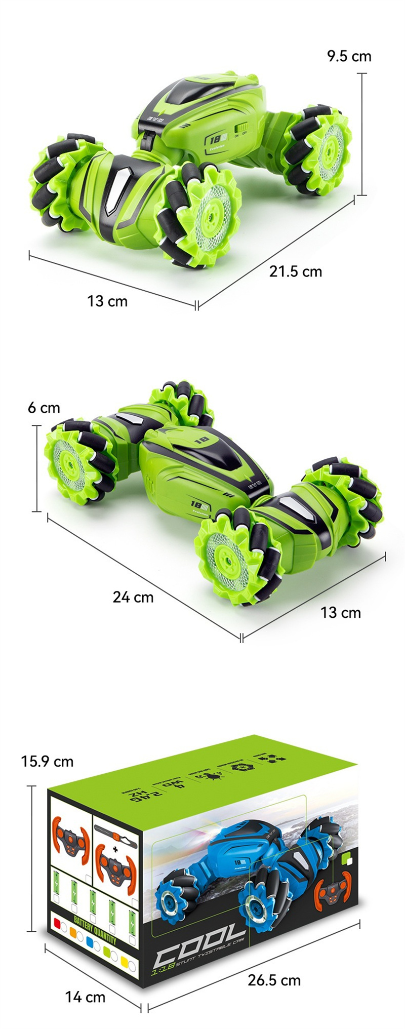 JJRC Q110 rc stunt car off-road intelligent programming vehicle