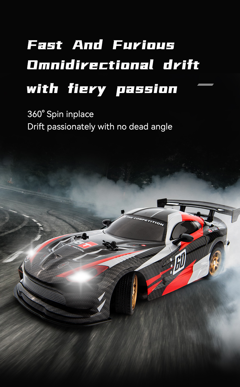 JJRC q116 4wd 1/16 dodge high speed racing gt drift rc car