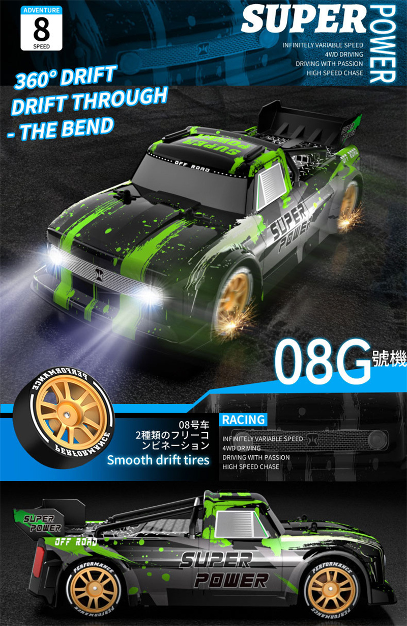 JJRC Q123 4wd drift brushless racing rc car