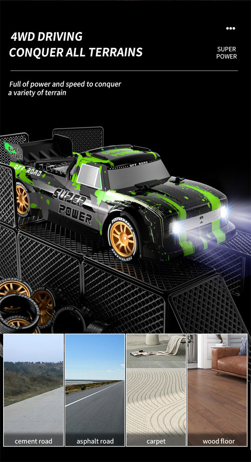 JJRC Q123 4wd drift brushless racing rc car