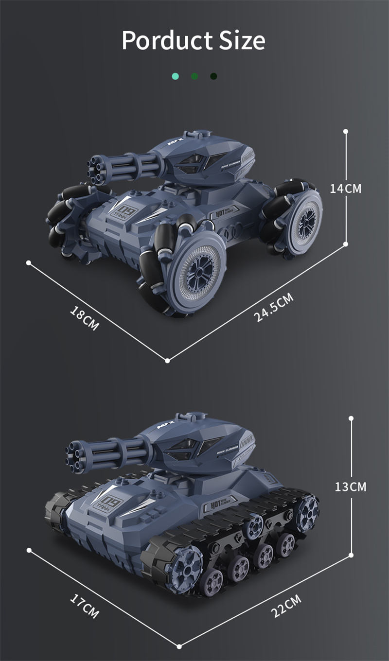 JJRC Q126 water bomb rc tank toy