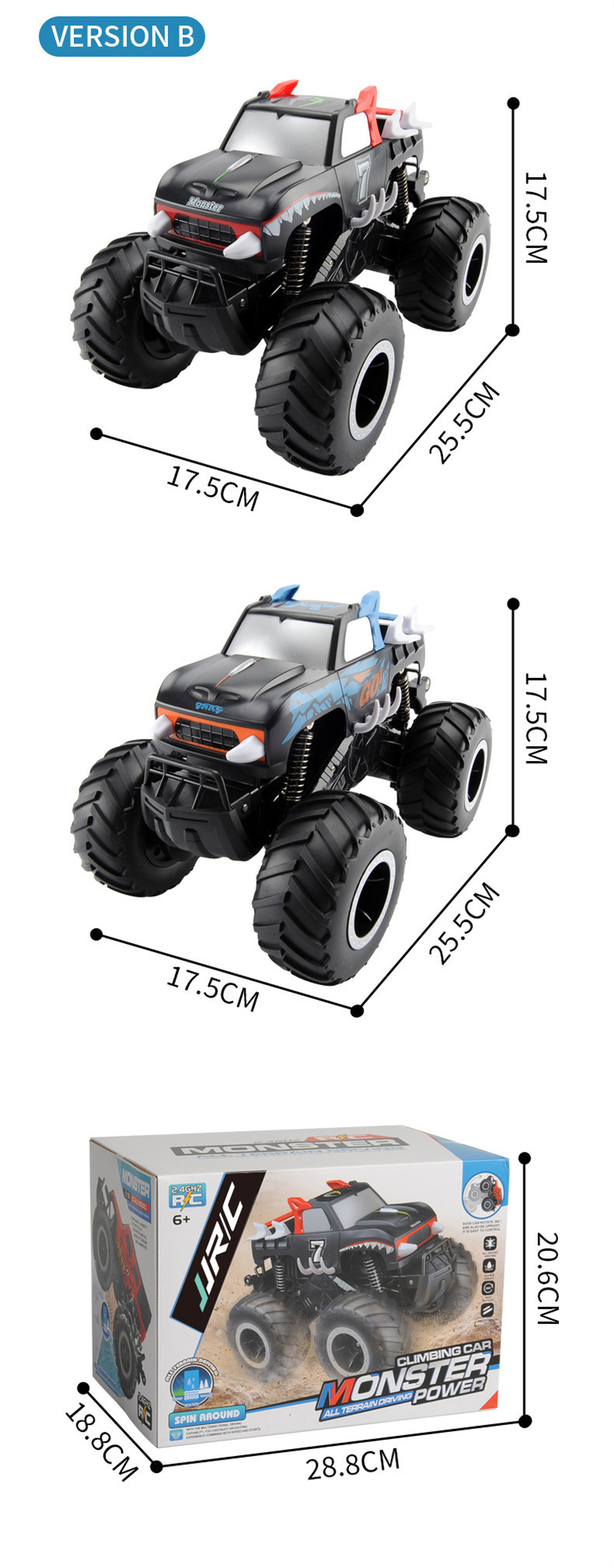 JJRC Q127 rc car 4WD amphibious off road vehicle