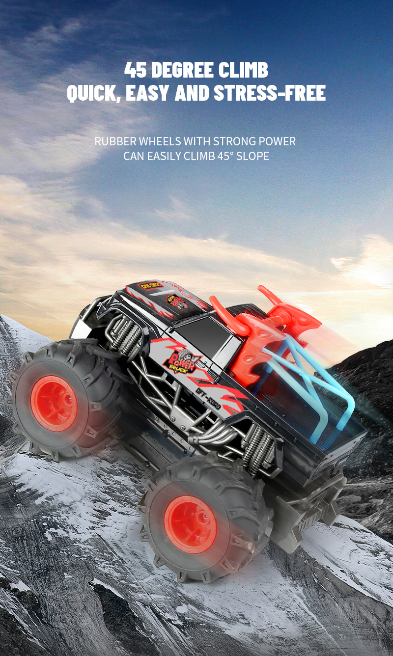 JJRC Q135 RC car 4WD amphibious off road vehicle